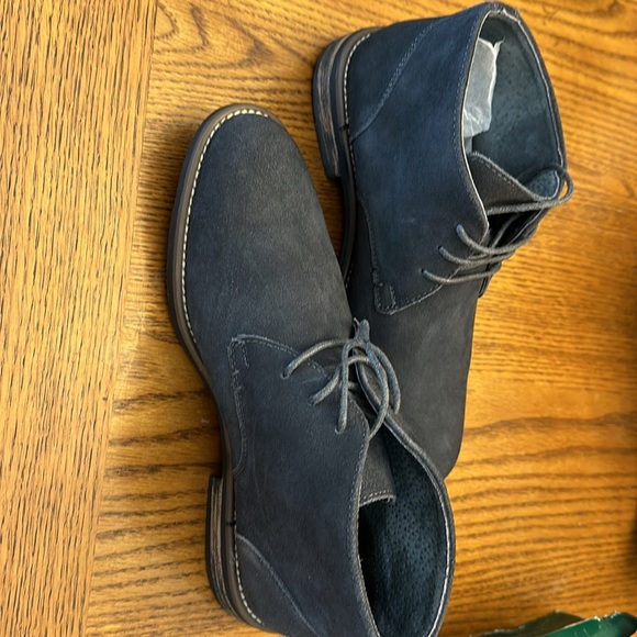 Bruno Marc New York Gray Suede Men’s size 7.5. Never worn. - Picture 3 of 8